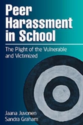 Peer Harassment in School: The Plight of the Vulnerable and Victimized - 5548