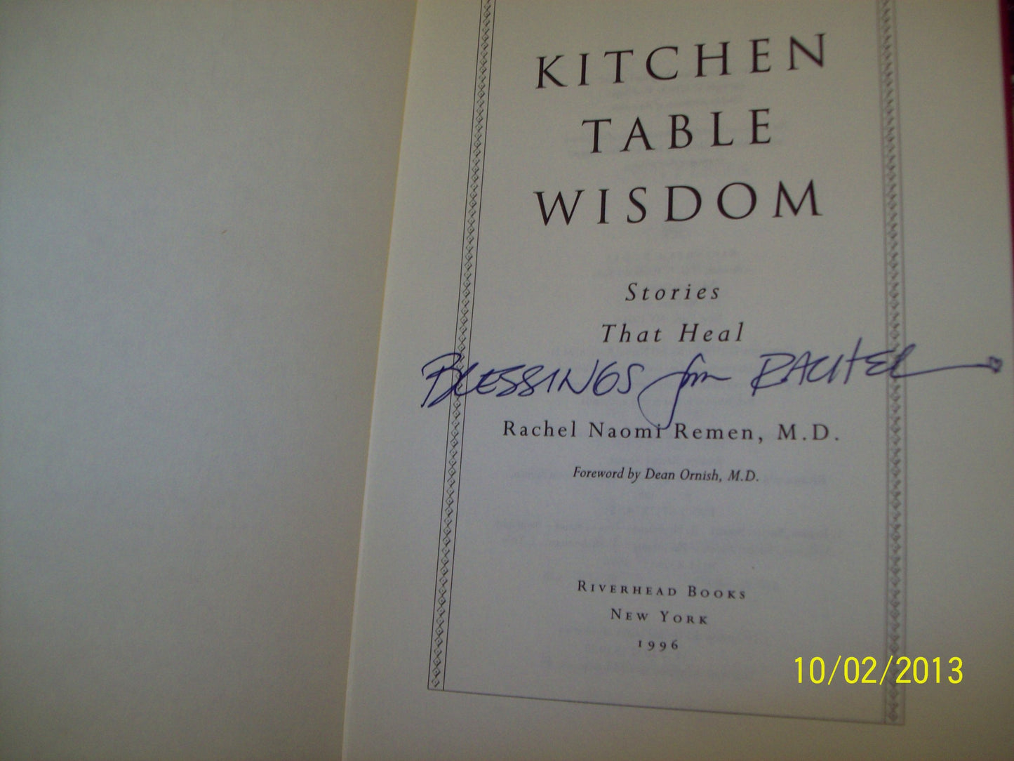 Kitchen Table Wisdom