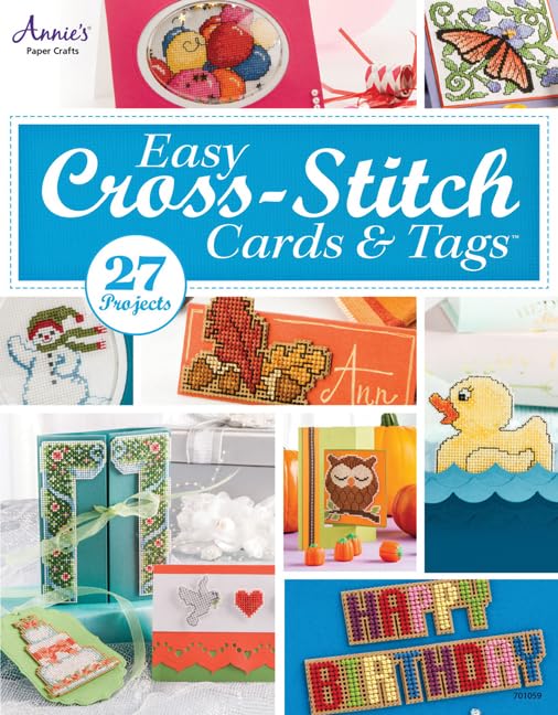 Easy Cross-Stitch Cards & Tags