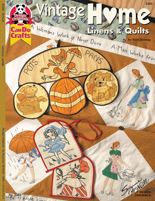Vintage Home: Linens & Quilts (Design Originals)