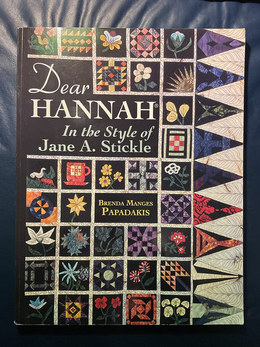 Dear Hannah: In the Style of Jane Stickle