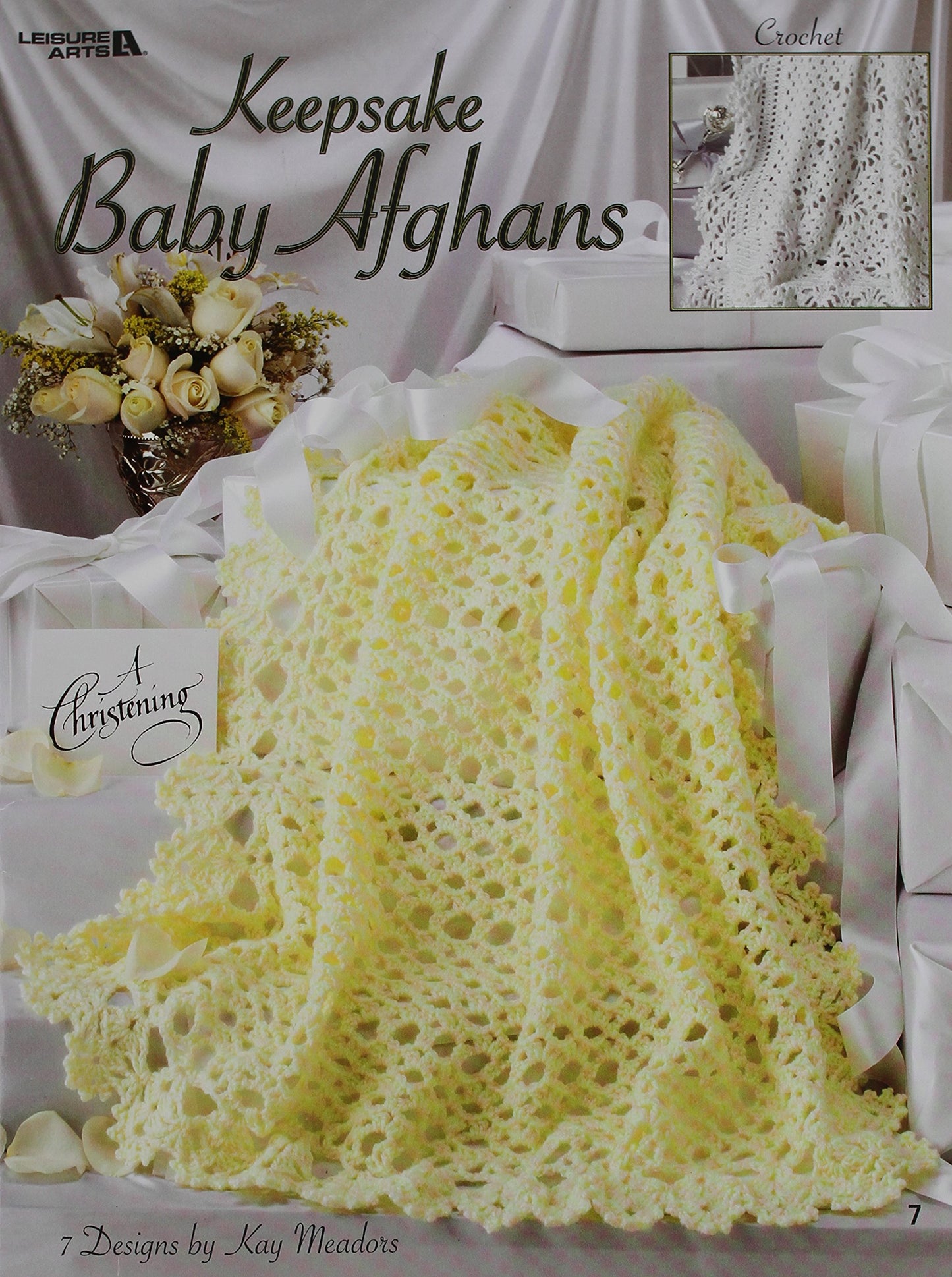Keepsake Baby Afghans-7 Lacy and Lovely Afghans Designed by Kay Meadors