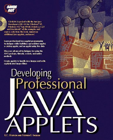 Developing Professional Java Applets - 3331