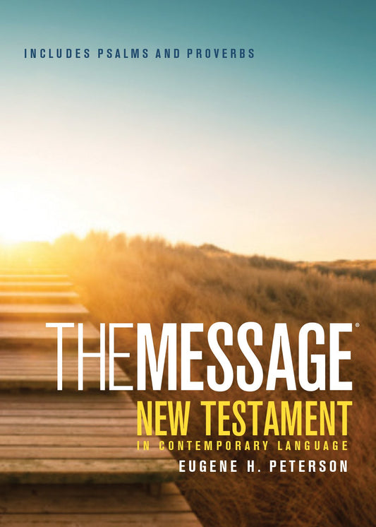 The Message New Testament with Psalms and Proverbs, Pocket (Softcover, Multicolor): The New Testament in Contemporary Language - 6620