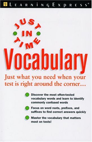 Just In Time Vocabulary