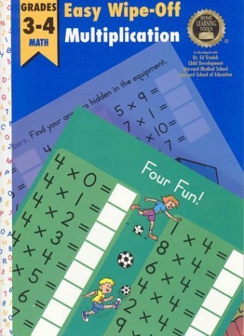 Easy Wipe-Off Multiplication: Grades 3-4 Math - 3780