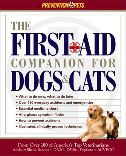 The First-Aid Companion for Dogs & Cats (Prevention Pets) - 6467