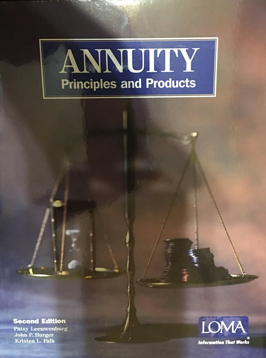 Annuity Principles and Products - 7865