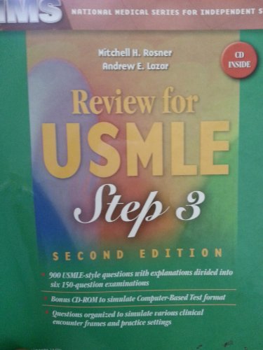 Review for USMLE Step 3: United States Medical Licensing Examination - 832