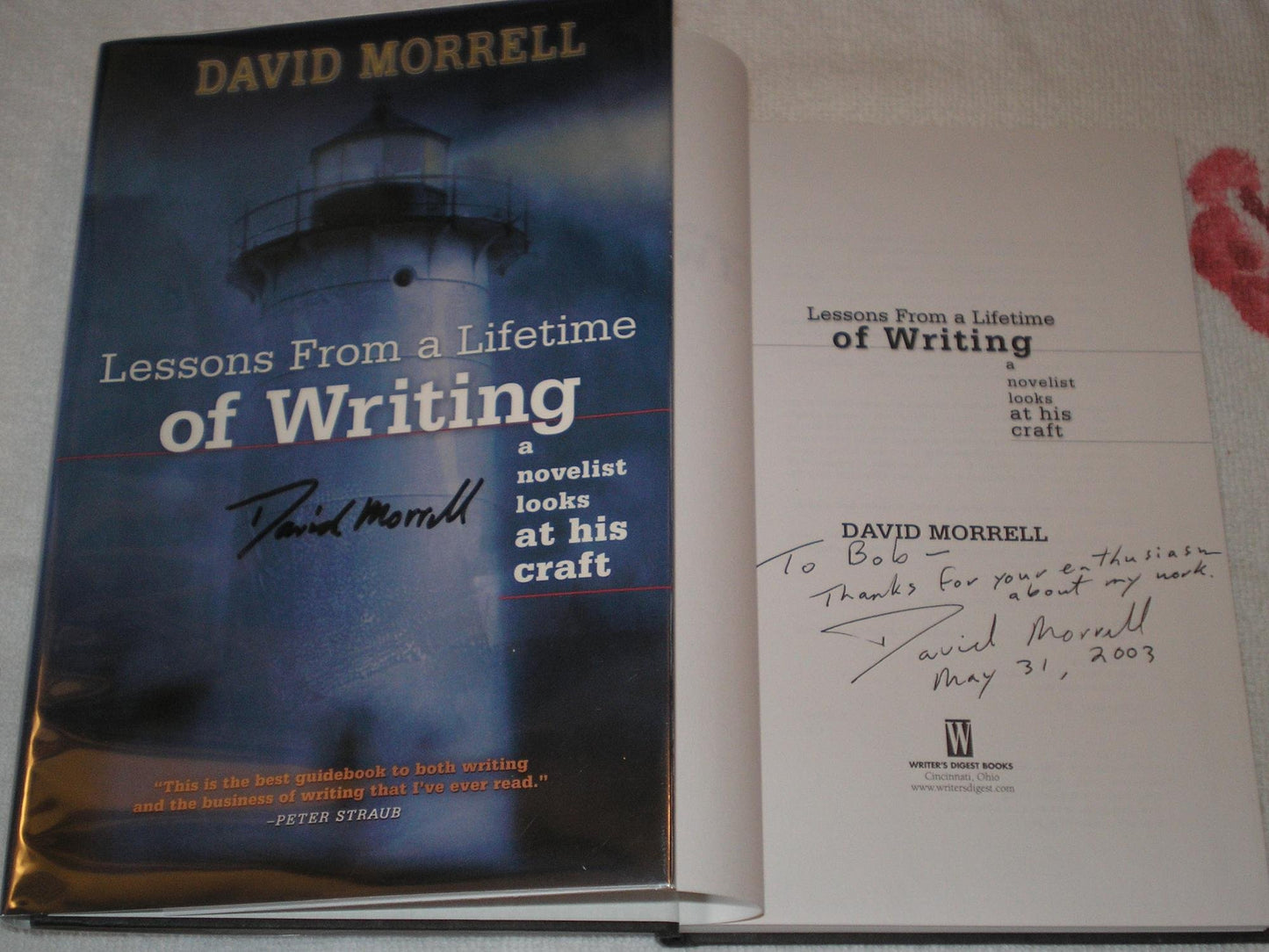 Lessons from a Lifetime of Writing: A Novelist Looks at His Craft