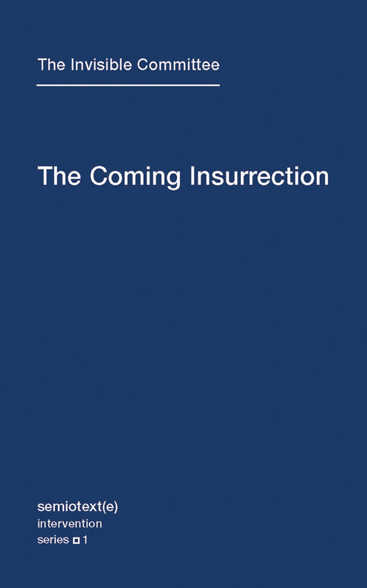 The Coming Insurrection (Semiotext(e) / Intervention Series) - 3566