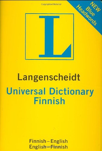 Langenscheidt Universal Finnish Dictionary: Finnish-english/ English-finnish (English and Finnish Edition)