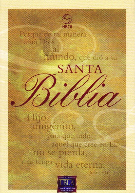 LBLA Santa Biblia HBOI (La Biblia De Las Americas)