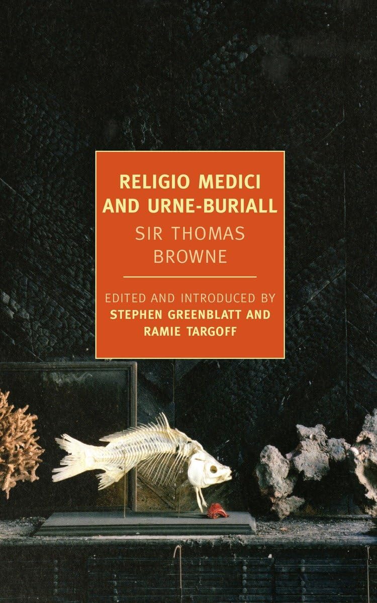 Religio Medici and Urne-Buriall (New York Review Books Classics) - 1896