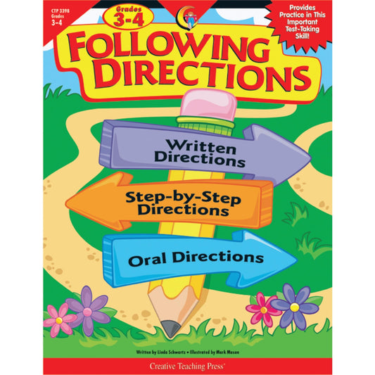 Following Directions, Gr. 3-4