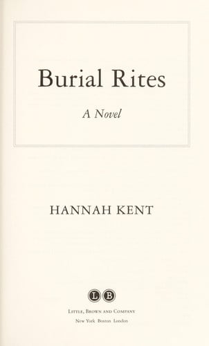 Burial rites