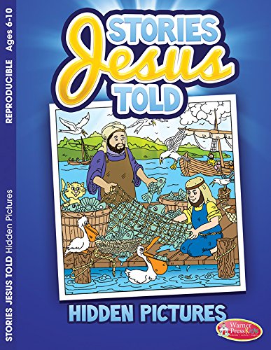 Stories Jesus Told Hidden Pictures Activity Book - 8647