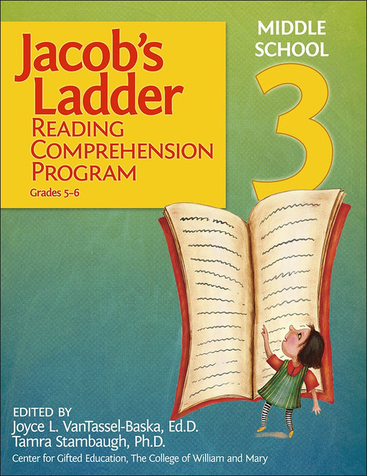 Jacob's Ladder Reading Comprehension Program Level 3: Grades 6-8