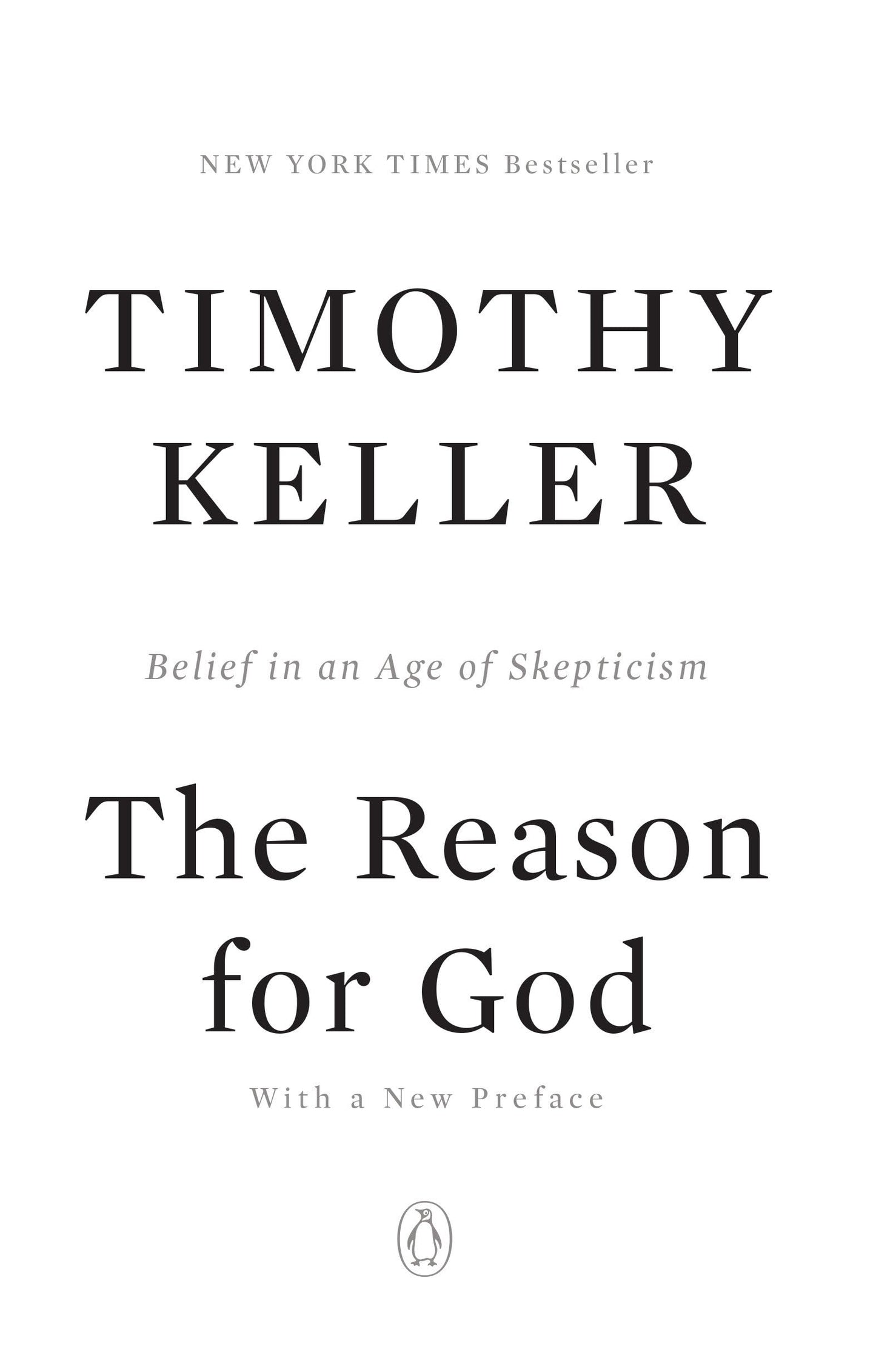 The Reason for God: Belief in an Age of Skepticism - 7732