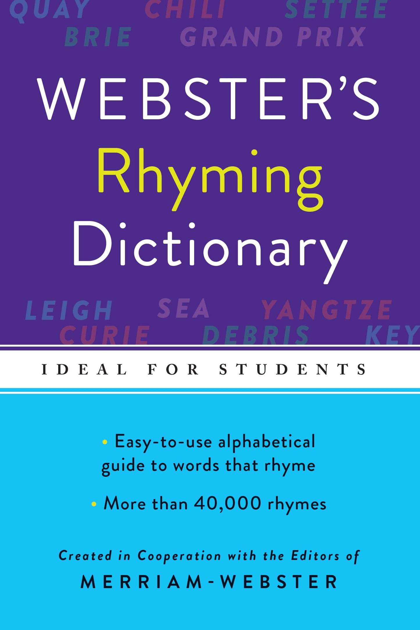 Webster's Rhyming Dictionary, Newest Edition - 6507