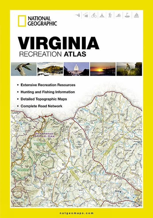 Virginia Recreation Atlas (National Geographic Recreation Atlas)
