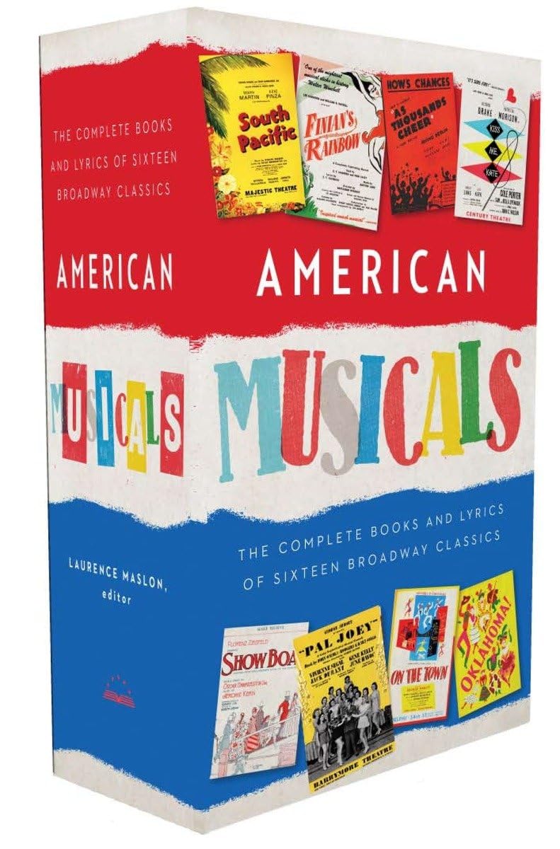 American Musicals: The Complete Books and Lyrics of Sixteen Broadway Classics: A Library of America Boxed Set - 9640