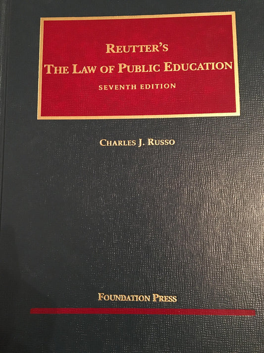 Reutter's The Law of Public Education - 6100