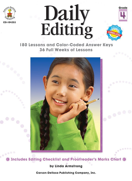 Daily Editing, Grade 4 (Daily Series)