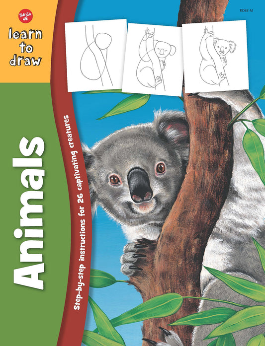 Animals: Step-by-step instructions for 26 captivating creatures (Learn to Draw) - 9401