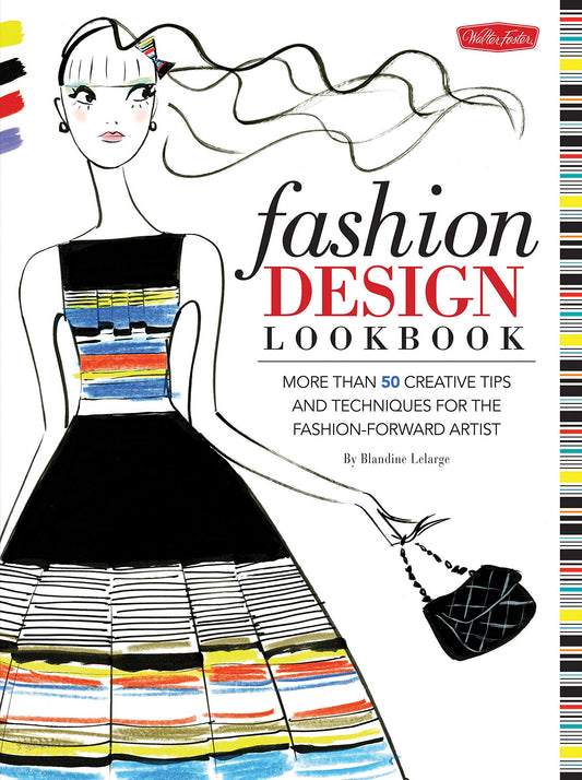Walter Foster Fashion Design Lookbook Book - 6506
