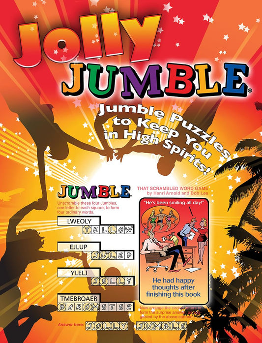 Jolly Jumble®: Jumble® Puzzles to Keep You in High Spirits! (Jumbles®)