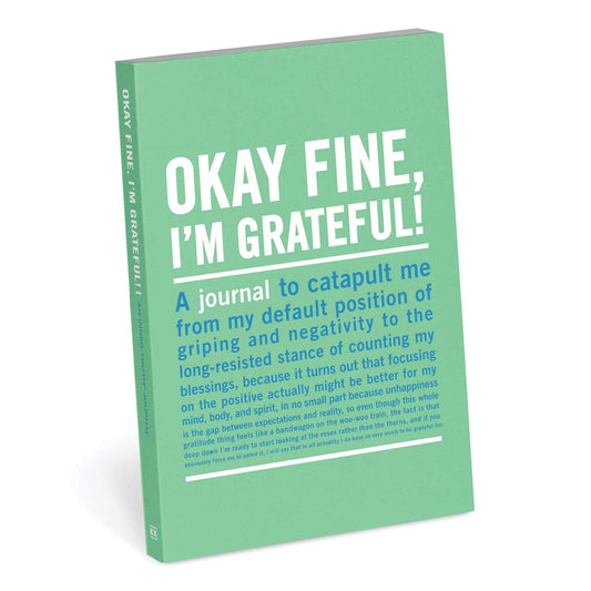 Knock Knock Okay Fine, I'm Grateful Mini Inner-Truth Journal