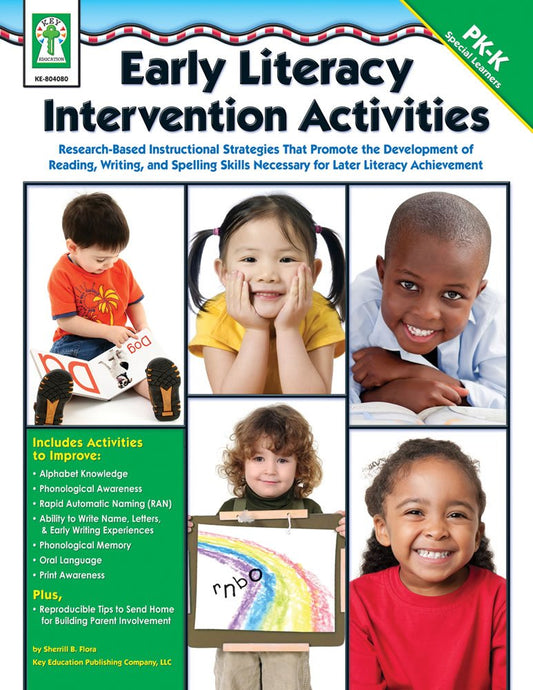 Early Literacy Intervention Activities, Grades PK - K - 201