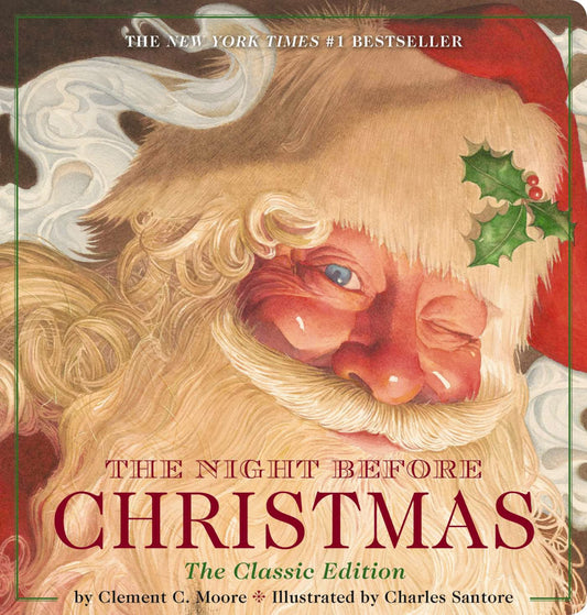 The Night Before Christmas Oversized Padded Board Book: The Classic Edition (Oversized Padded Board Books) - 9992