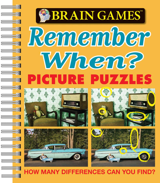 BRAIN GAMES - PICTURE PUZZLES: R