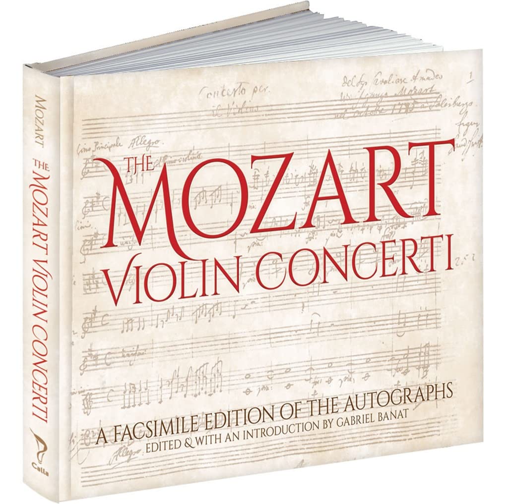 The Mozart Violin Concerti: A Facsimile Edition of the Autographs (Dover Orchestral Music Scores) - 5827