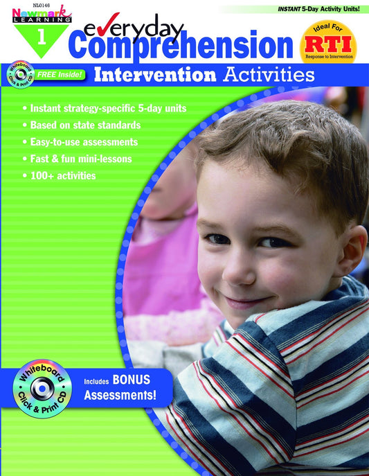 Everyday Intervention Activities for Comprehension Grade 1 w/CD