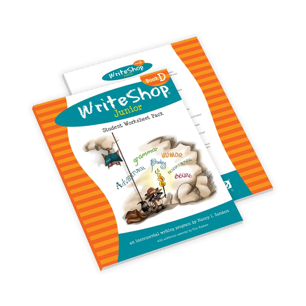 WriteShop Junior Book D Student Worksheet Pack [Paperback] Nancy I. Sanders [Paperback] Nancy I. Sanders [Paperback] Nancy I. Sanders [Paperback] ... ... Nancy I. Sanders [Paperback] Nancy I. Sanders