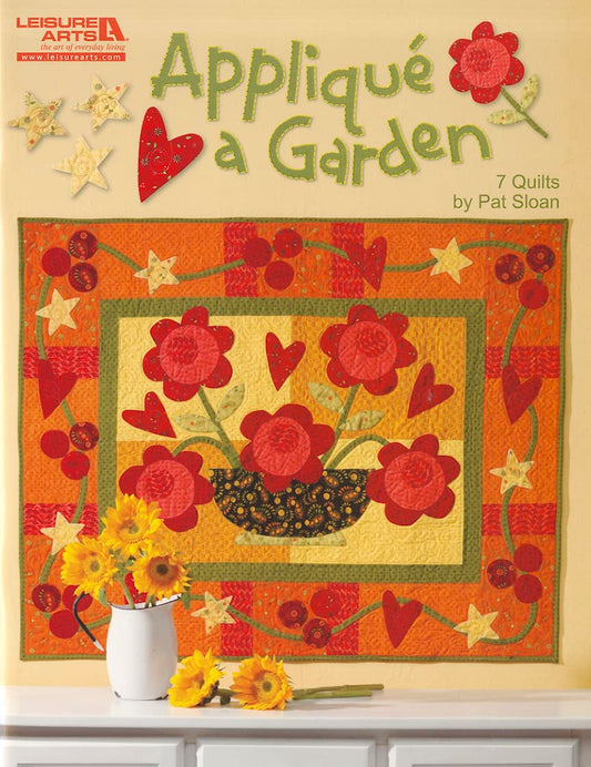 Leisure Arts Applique A Garden Book