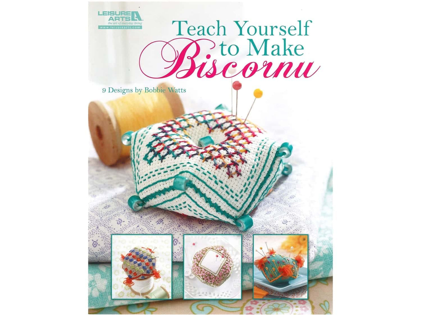Teach Yourself to Make Biscornu: 9 Designs
