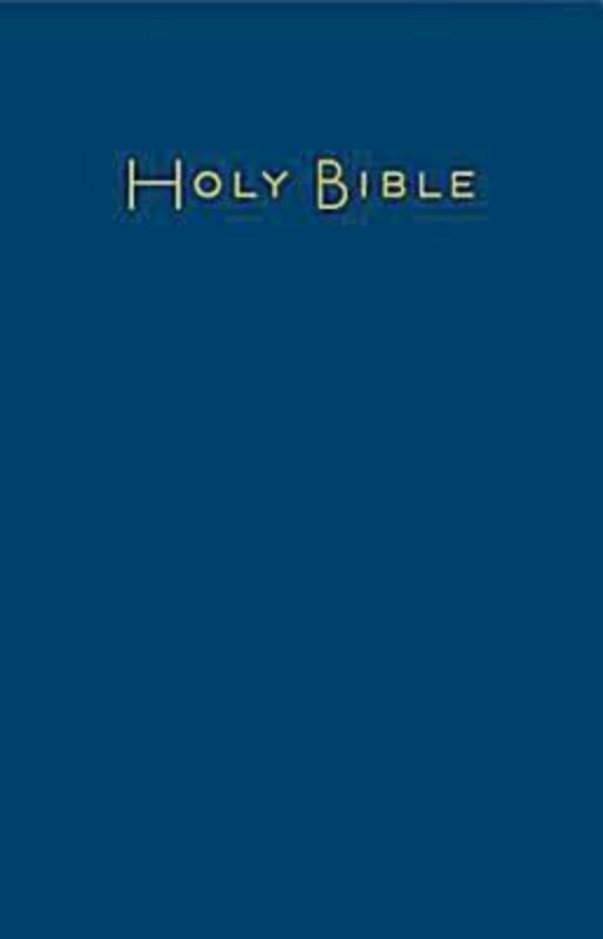 CEB Common English Pew Bible, Navy - 1344