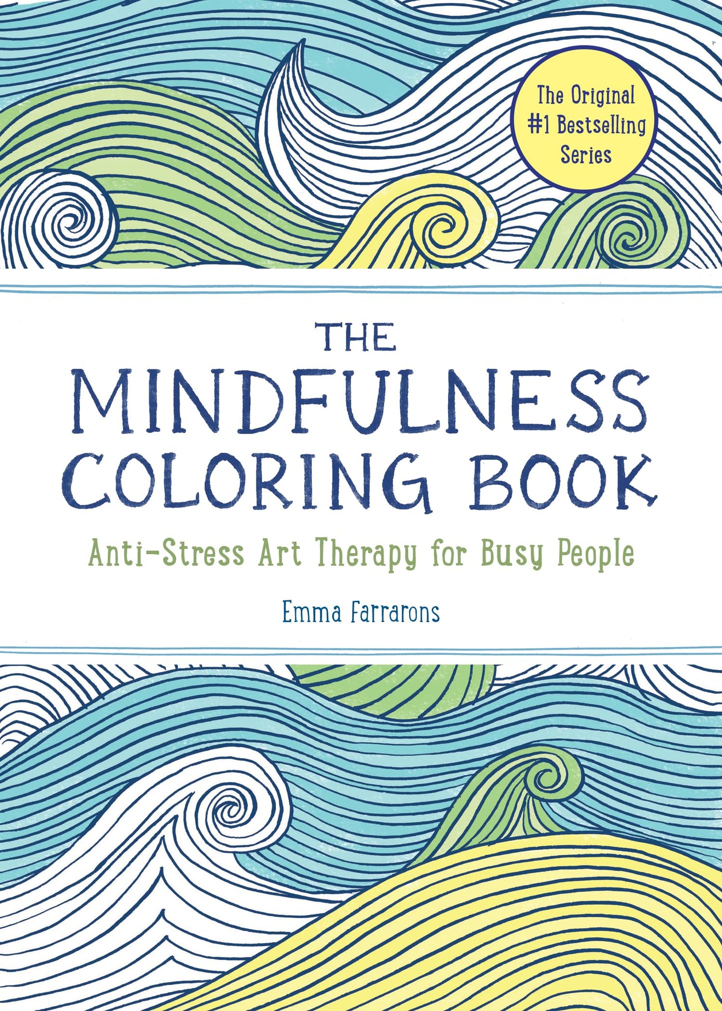 The Mindfulness Coloring Book: Relaxing, Anti-Stress Nature Patterns and Soothing Designs - 4785