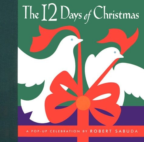 The twelve days of Christmas pop-up book