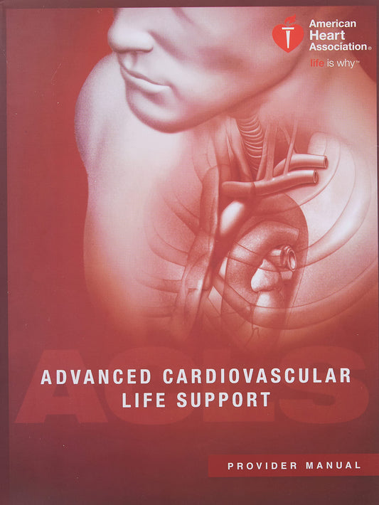 Advanced Cardiovascular Life Support Provider Manual - 9351