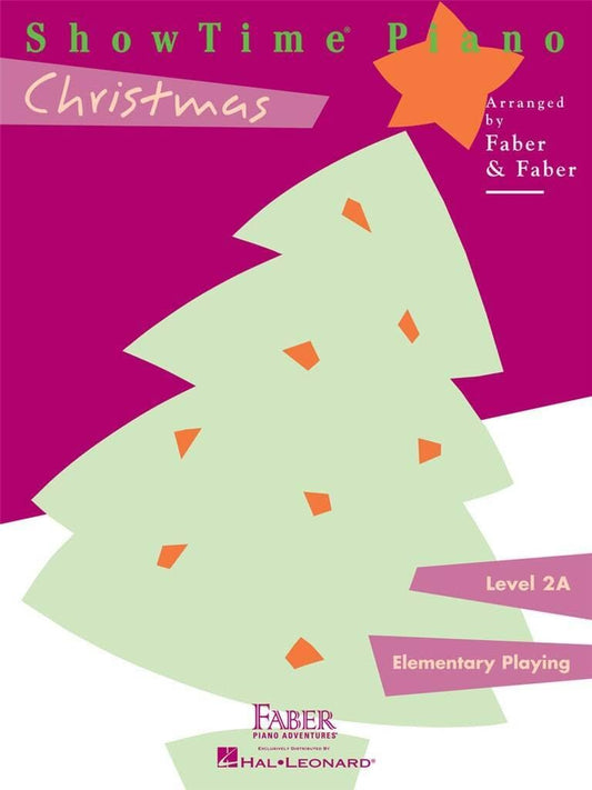 ShowTime Piano: Christmas - Level 2A | Songbook for Elementary Students | Beginner Holiday Sheet Music for Piano Players | Faber Piano Book with Easy ... Piano, Level 2a: Elementary Playing)
