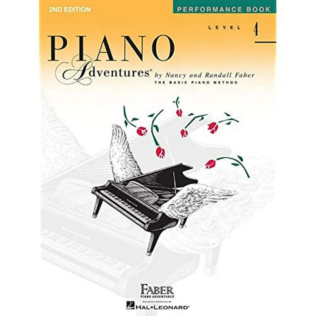 Piano Adventures: Performance Book - Level 4, 2nd Edition | Intermediate Piano Sheet Music for Students | Classical and Contemporary Repertoire | Faber Piano Method Book for Skill Development