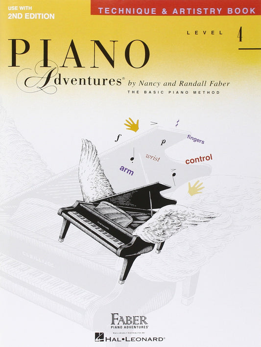 Piano Adventures - Technique & Artistry Book - Level 4 - 10