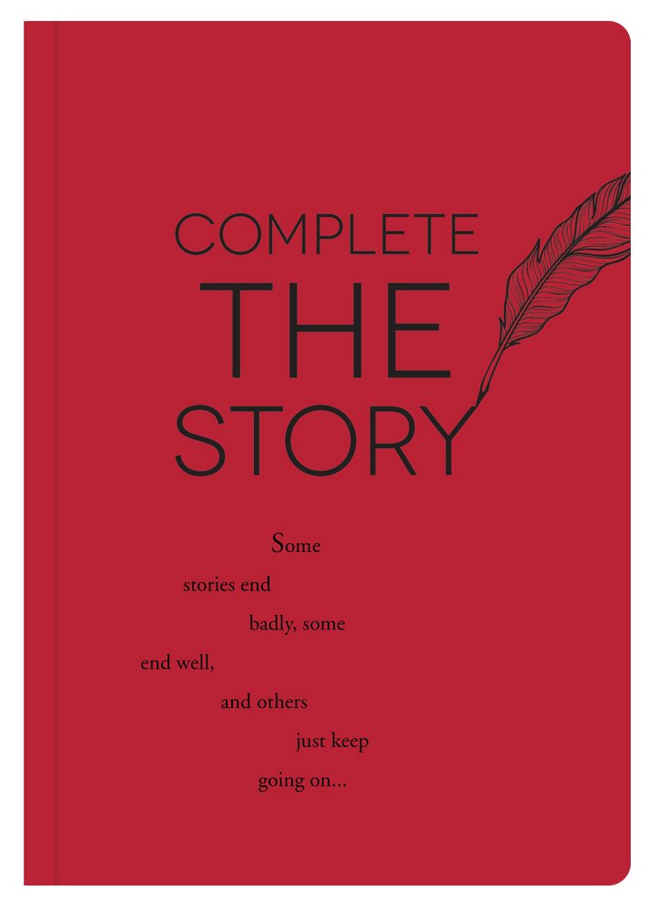 Piccadilly Complete the Story | Guided Journal | Creative Writing Notebook | Acid-Free Paper | 204 Pages (9781620091456)