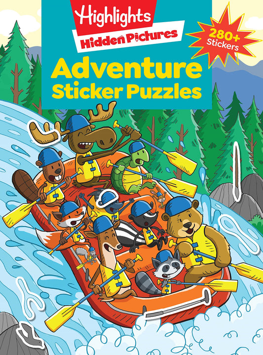 Adventure Puzzles (Highlights™ Sticker Hidden Pictures®) - 9769