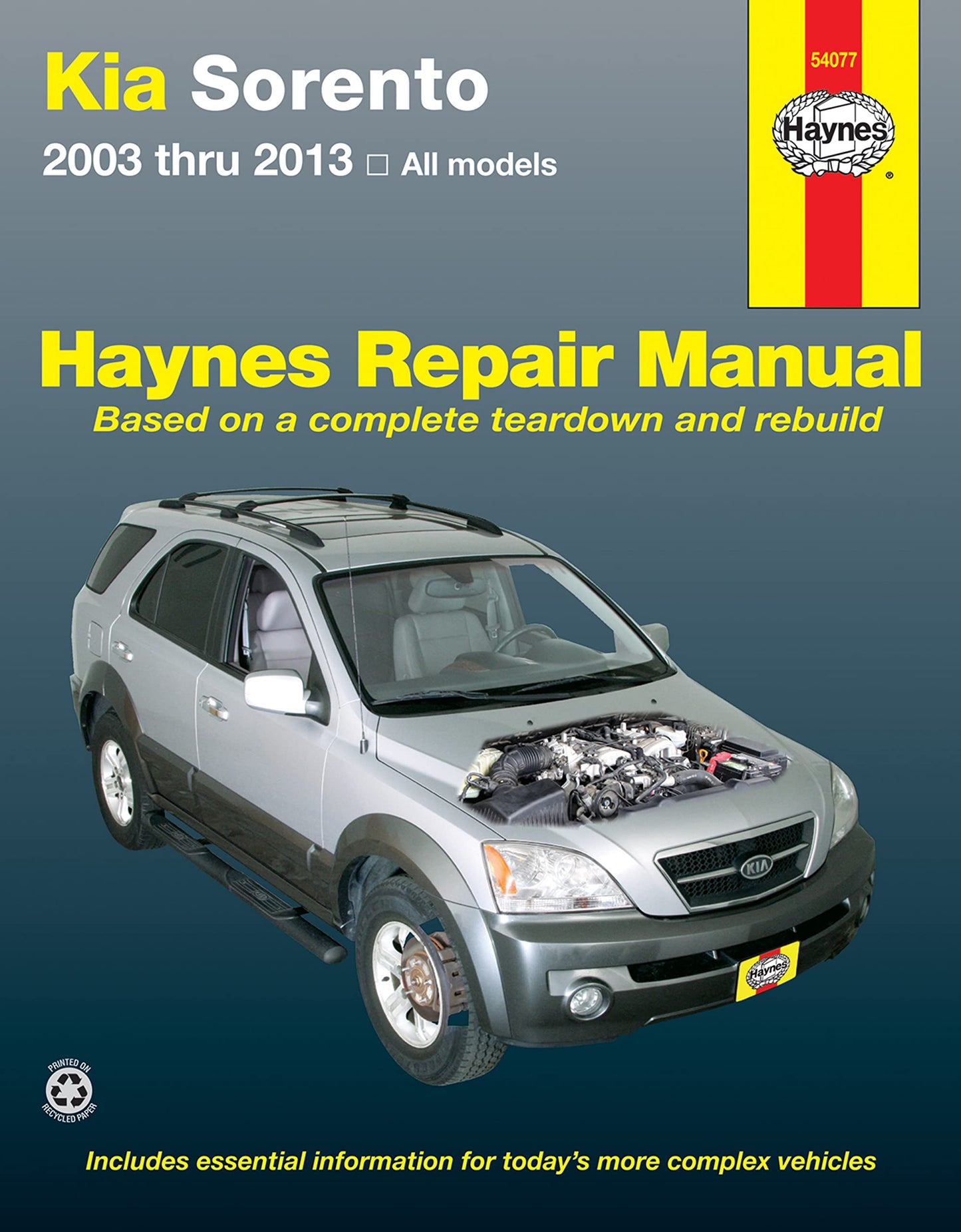 Kia Sorento (03-13) Haynes Repair Manual